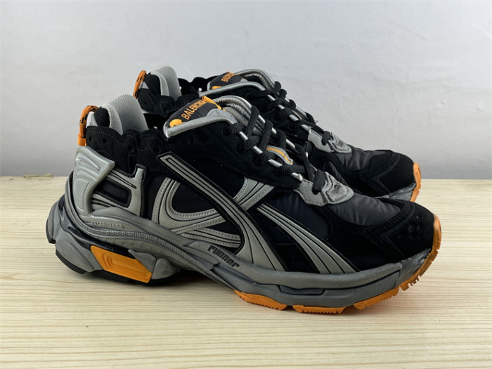 Balenciaga 7.5 black gray orange（7-12 work day deliver）