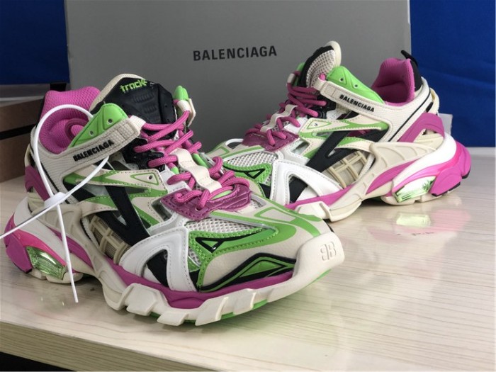 Balenciaga 4.0 white, purple, pink and green color matching（7-12 work day deliver）