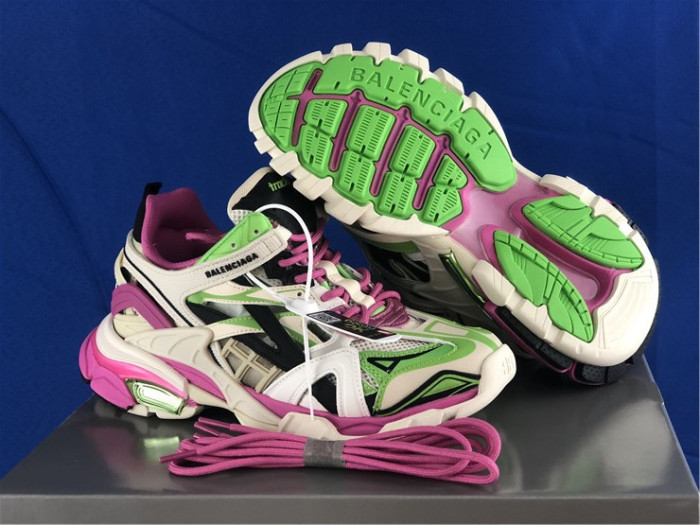 Balenciaga 4.0 white, purple, pink and green color matching（7-12 work day deliver）