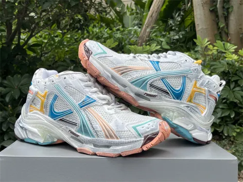 Balenciaga 7.5 white, blue and yellow（7-12 work day deliver）