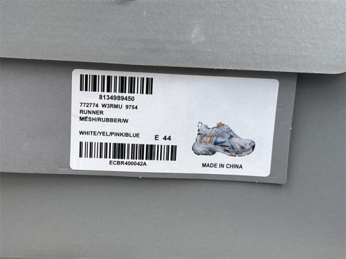 Balenciaga 7.5 white, blue and yellow（7-12 work day deliver）