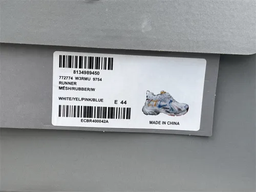 Balenciaga 7.5 white, blue and yellow（7-12 work day deliver）