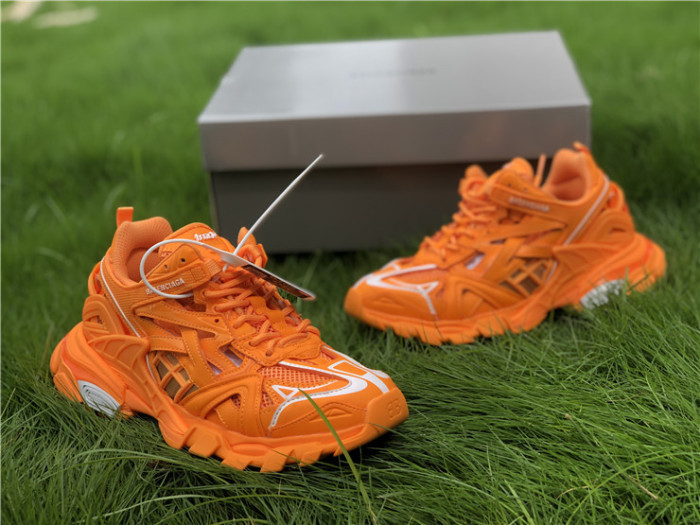 Balenciaga 4.0 white and orange（7-12 work day deliver）