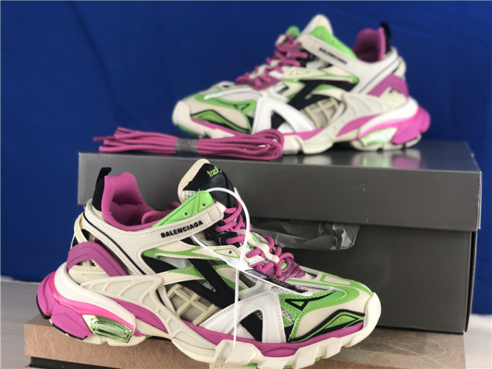 Balenciaga 4.0 white, purple, pink and green color matching（7-12 work day deliver）