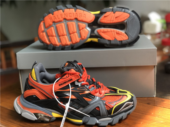 Balenciaga 4.0 black, orange and yellow color scheme（7-12 work day deliver）
