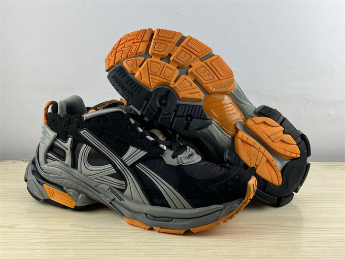 Balenciaga 7.5 black gray orange（7-12 work day deliver）