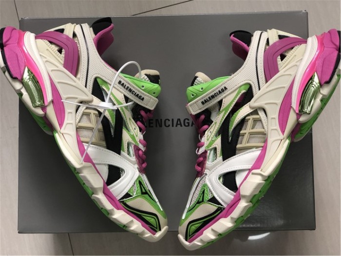 Balenciaga 4.0 white, purple, pink and green color matching（7-12 work day deliver）