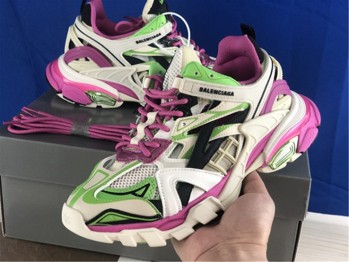 Balenciaga 4.0 white, purple, pink and green color matching（7-12 work day deliver）