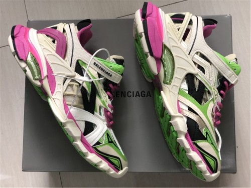 Balenciaga 4.0 white, purple, pink and green color matching（7-12 work day deliver）