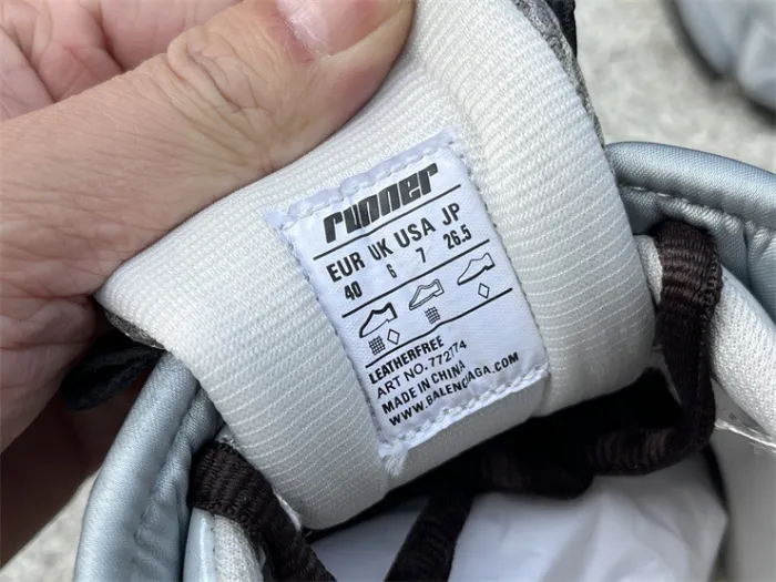Balenciaga 7.5 Silver Gray Black（7-12 work day deliver）