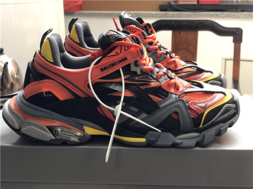 Balenciaga 4.0 black, orange and yellow color scheme（7-12 work day deliver）