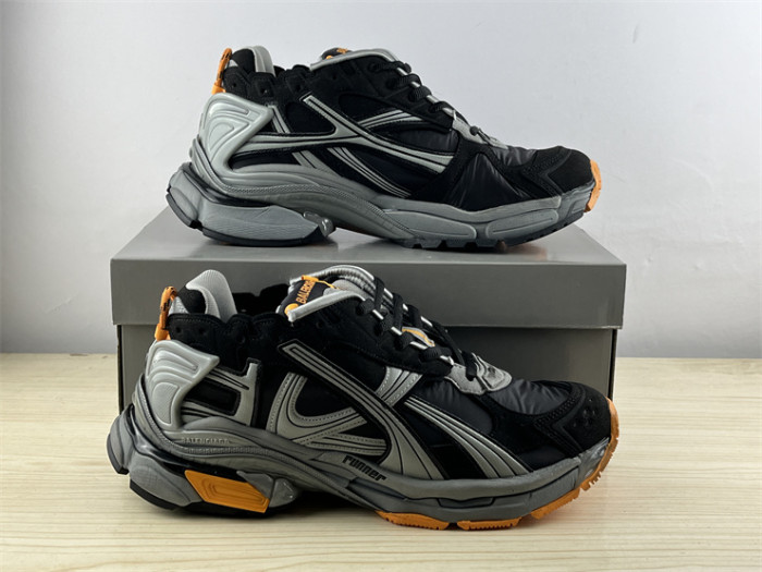 Balenciaga 7.5 black gray orange（7-12 work day deliver）