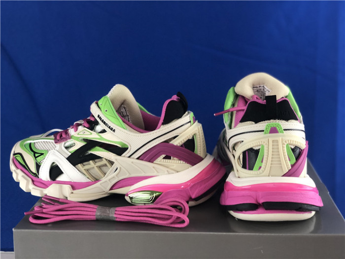 Balenciaga 4.0 white, purple, pink and green color matching（7-12 work day deliver）