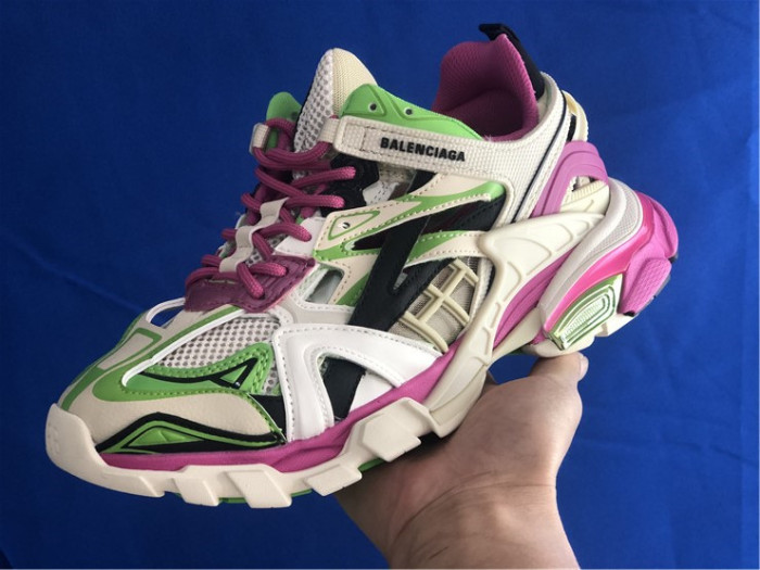 Balenciaga 4.0 white, purple, pink and green color matching（7-12 work day deliver）