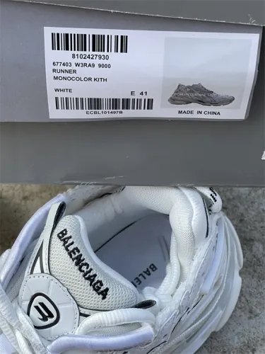 Balenciaga Sneaker pure white color（7-12 work day deliver）