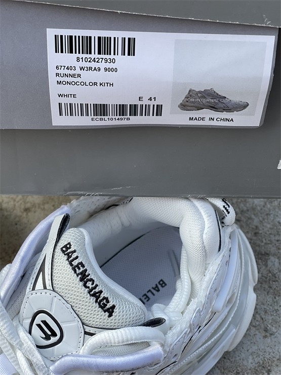 Balenciaga Sneaker pure white color（7-12 work day deliver）