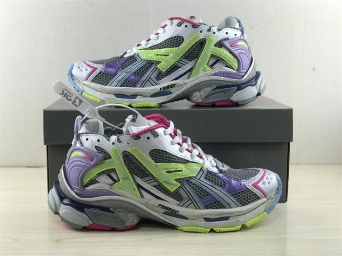 Balenciaga 7.0 gray purple fluorescent green（7-12 work day deliver）