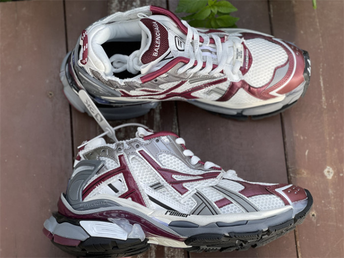 Balenciaga Sneaker white, gray and red color（7-12 work day deliver）