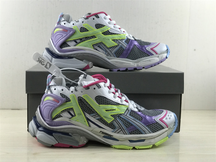 Balenciaga 7.0 gray purple fluorescent green（7-12 work day deliver）