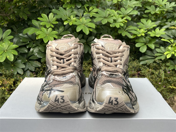 Balenciaga 7.0 high top gold graffiti（7-12 work day deliver）