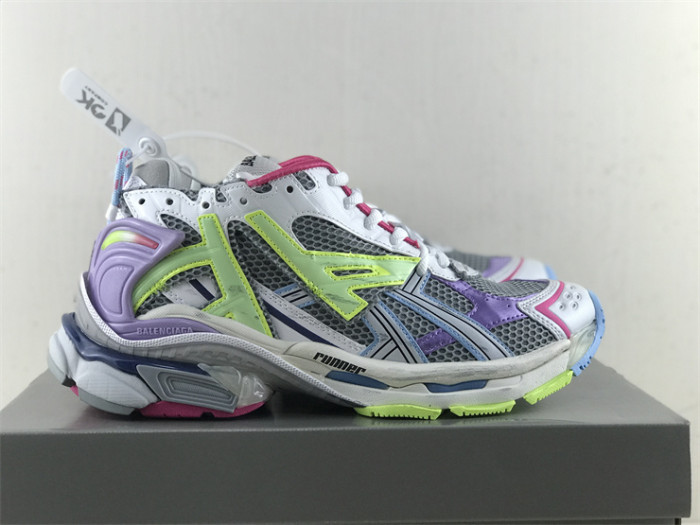 Balenciaga 7.0 gray purple fluorescent green（7-12 work day deliver）