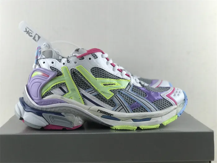 Balenciaga 7.0 gray purple fluorescent green（7-12 work day deliver）