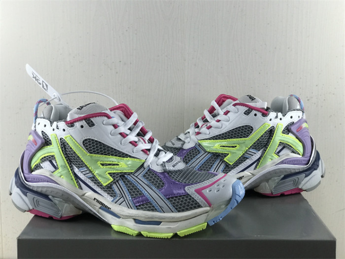 Balenciaga 7.0 gray purple fluorescent green（7-12 work day deliver）