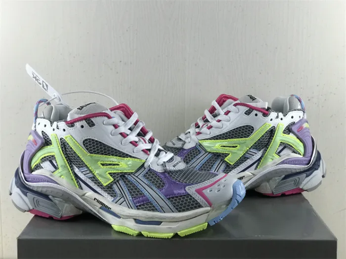 Balenciaga 7.0 gray purple fluorescent green（7-12 work day deliver）