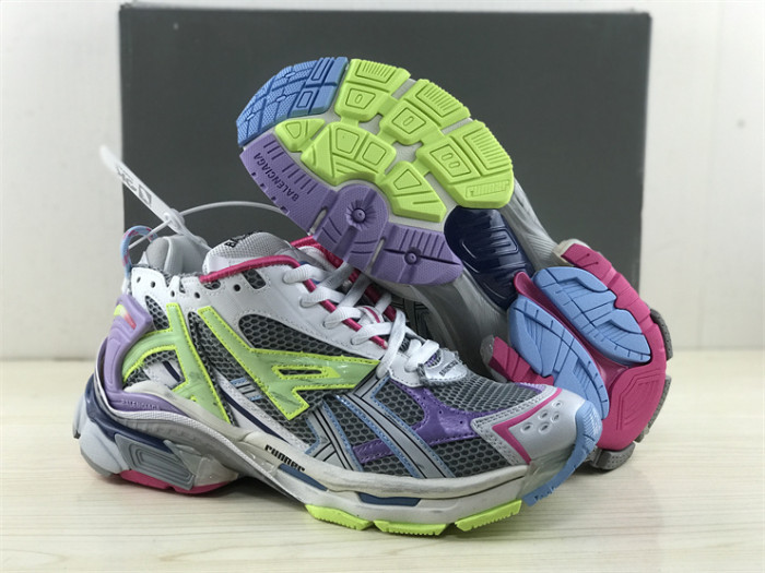 Balenciaga 7.0 gray purple fluorescent green（7-12 work day deliver）