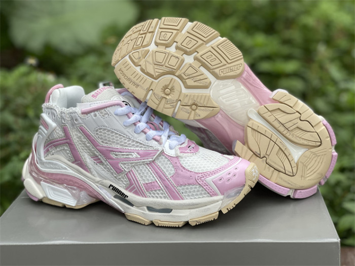 Balenciaga Sneaker white and pink color（7-12 work day deliver）