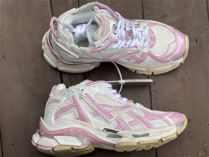 Balenciaga Sneaker white and pink color（7-12 work day deliver）