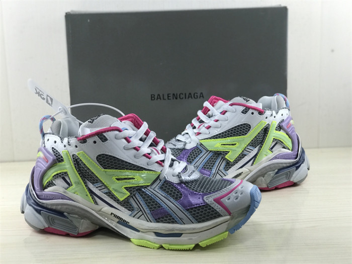 Balenciaga 7.0 gray purple fluorescent green（7-12 work day deliver）