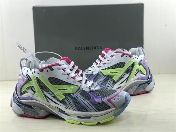 Balenciaga 7.0 gray purple fluorescent green（7-12 work day deliver）