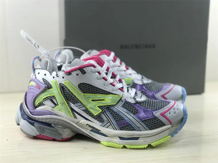 Balenciaga 7.0 gray purple fluorescent green（7-12 work day deliver）