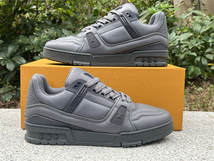 Louis Vuitton Trainer Silver Grey（7-12 work day deliver）
