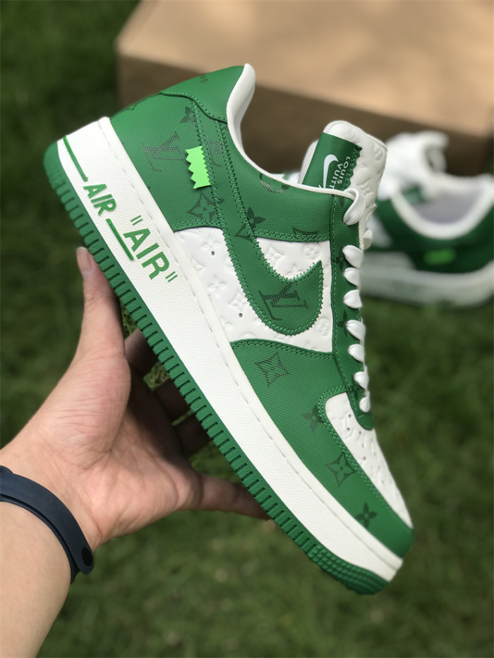 Air Force LV Alliance White and Green Color（7-12 work day deliver）