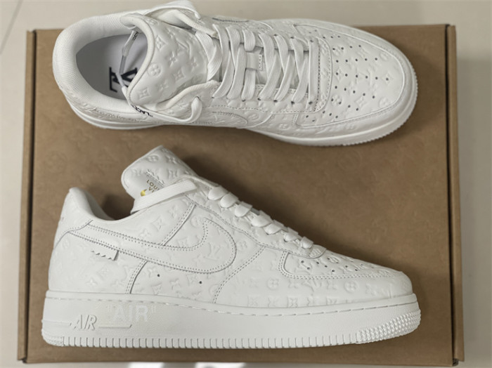 Air Force LV Alliance Pure White Color（7-12 work day deliver）