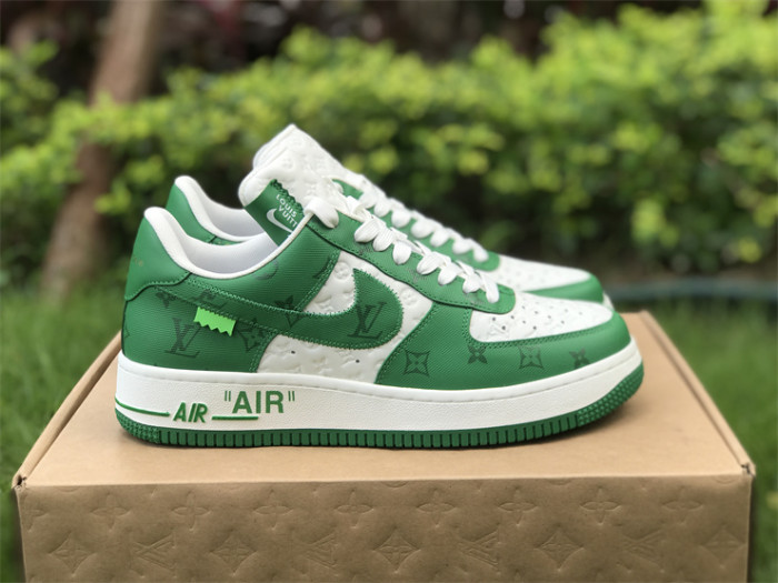 Air Force LV Alliance White and Green Color（7-12 work day deliver）
