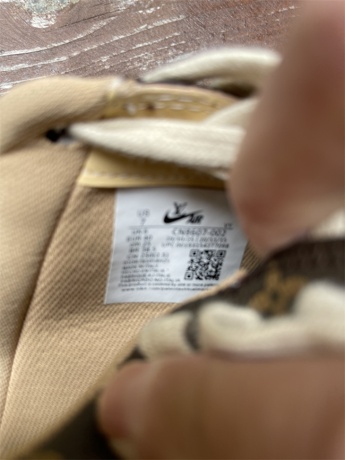 LOUIS VUITTON × Nike Air Force 1 Low Coffee Color（7-12 work day deliver）
