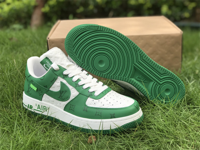 Air Force LV Alliance White and Green Color（7-12 work day deliver）