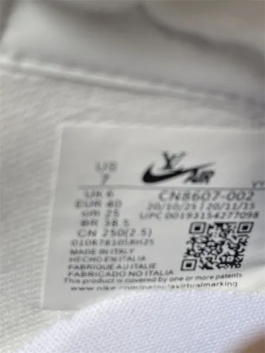 LOUIS VUITTON × Nike Air Force 1 Low Blue Color（7-12 work day deliver）