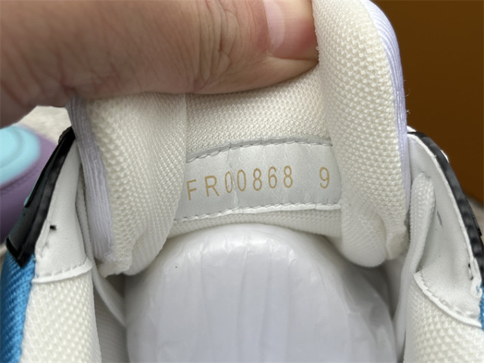 LV sneakers purple blue（7-12 work day deliver）