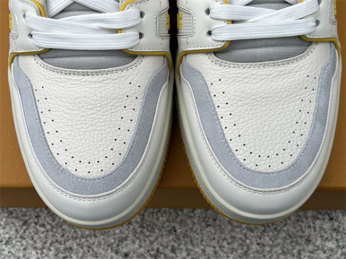 Louis Vuitton Trainer White and Yellow（7-12 work day deliver）