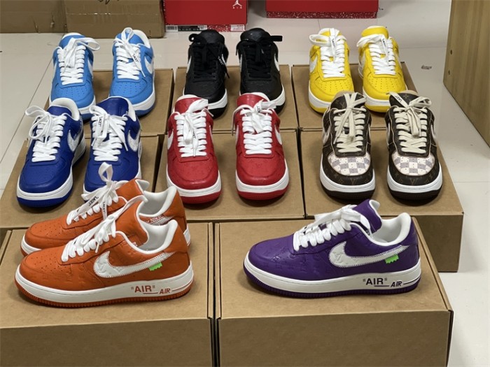 LOUIS VUITTON × Nike Air Force（7-12 work day deliver）