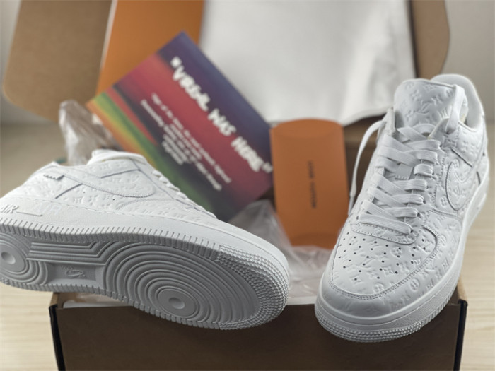 Air Force LV Alliance Pure White Color（7-12 work day deliver）