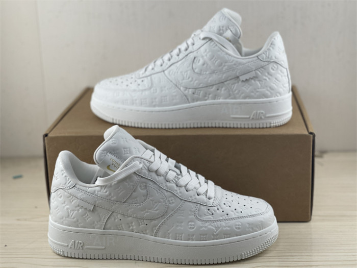 Air Force LV Alliance Pure White Color（7-12 work day deliver）
