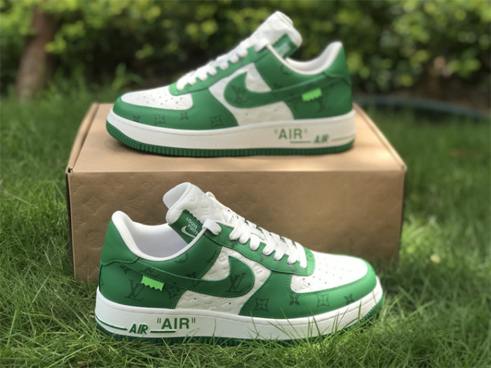Air Force LV Alliance White and Green Color（7-12 work day deliver）