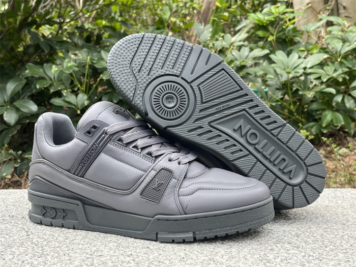 Louis Vuitton Trainer Silver Grey（7-12 work day deliver）
