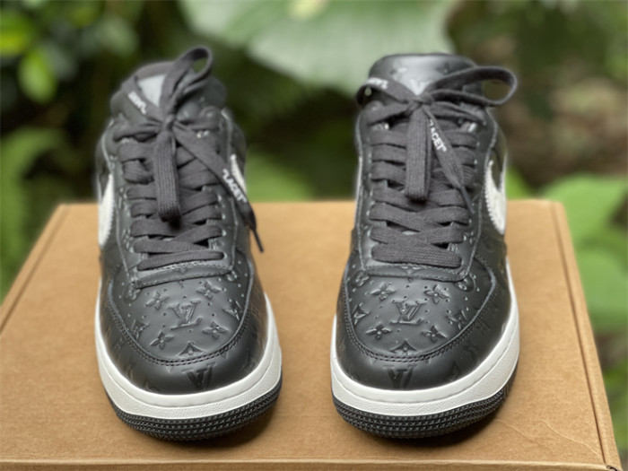 LOUIS VUITTON × Nike Air Force 1 Low Black（7-12 work day deliver）