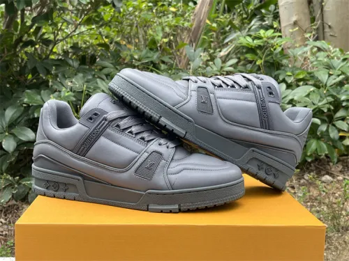 Louis Vuitton Trainer Silver Grey（7-12 work day deliver）